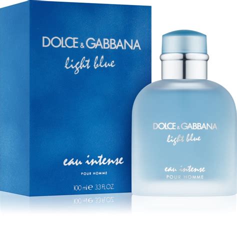 dolce gabbana light blue intense pour homme 100ml|Dolce & Gabbana light blue men's.